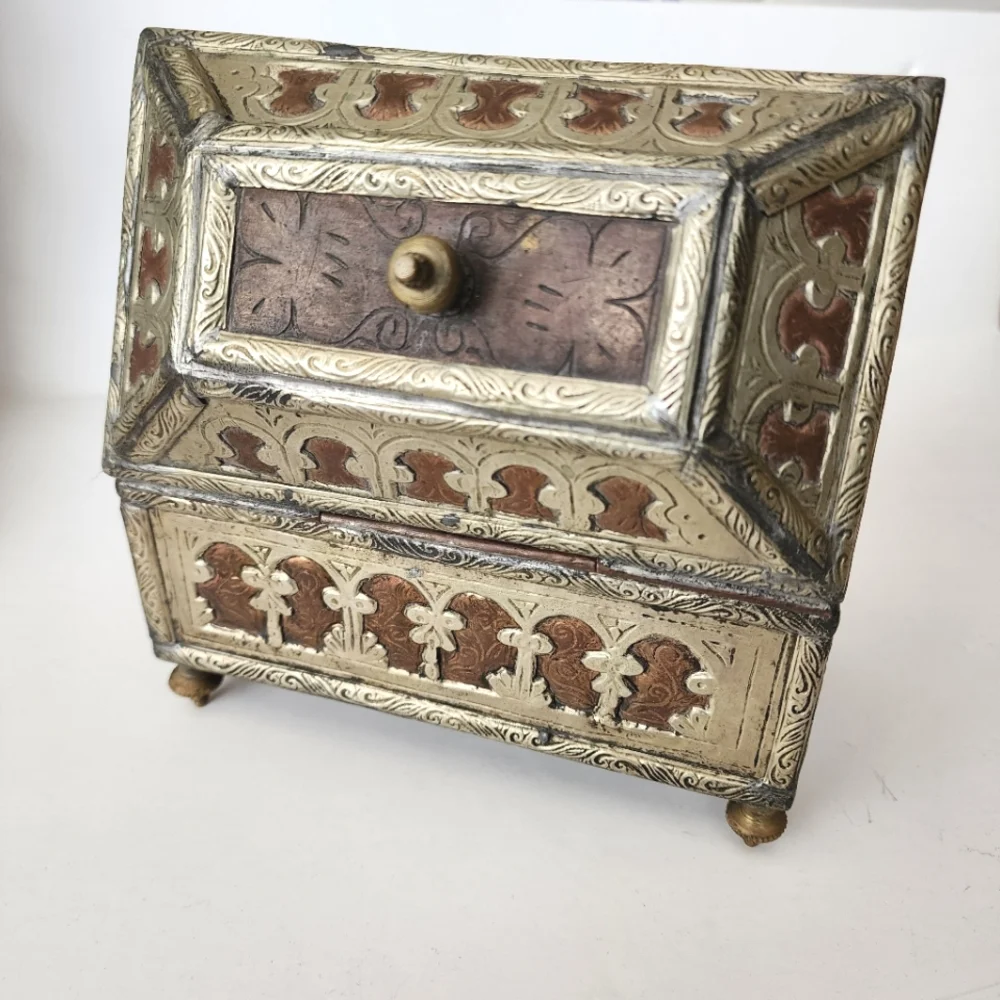Moroccan Jewelry Chest Casket